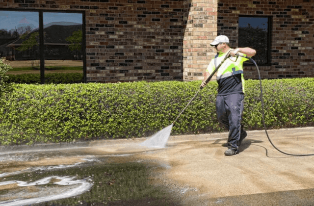 commercial concrete cleaning in mission viejo